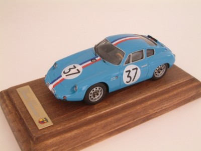 Porsche Abarth 695 GS #37 Le Mans 1961 Buchet - P. Monneret  Ch. 1002 - Special Built 1:43